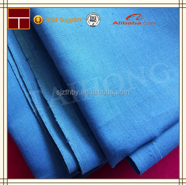 tie dye 90% polyester 10% cotton thin dacron fabric price