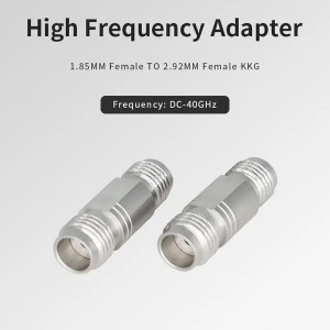 Stainless Steel 1.85MM Female To 2.92MM Female Adapter 40GHz