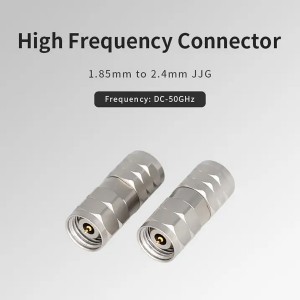 OEM ODM 1.85MM Male To 2.4MM Male Adapter 50GHz