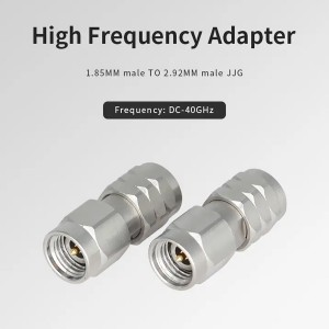 China Manufacturing 1.85MM Male To 2.92MM Male Adapter 40GHz