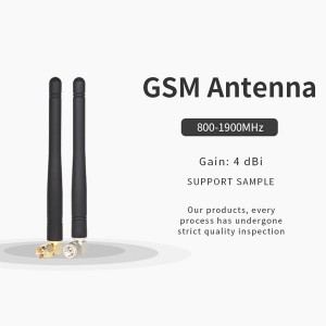 Kualitas Tinggi External Whip Rubber GSM Antena Sudut Kanan 868MHz 915MHz Lora Antena SMA