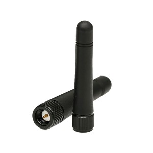 52MM 2.4/5.8G Stubby Rubber Antenna with SMA Male Connector