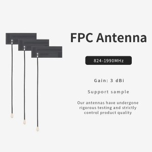 40*15 mm многопосочна гъвкава печатна платка FPC антена IPEX вътрешна GSM антена Lora