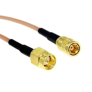 Cablu RF personalizat SMA tată la SMB mamă drept cablu jumper RG316