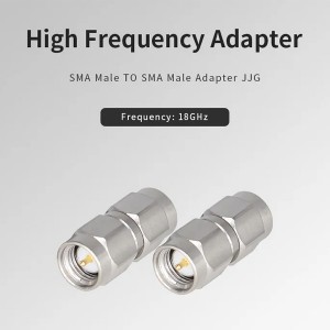 Stainless Steel 18GHz High Frequency Connector SMA Male To SMA Male Adapter