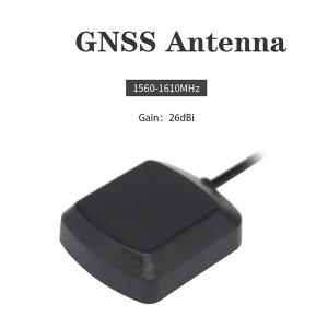 მაგნიტური ბაზის გარე ანტენა GPS 26dBi აქტიური ანტენა GPS GNSS Glonass ანტენა მანქანისთვის