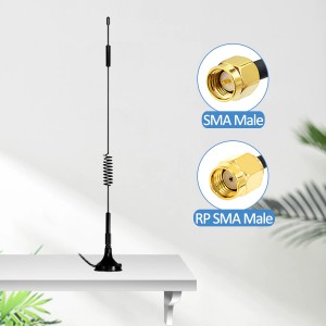 7dBi Magnetic Mount 4G LTE Antenna With RG174 Cable 3M SMA Male