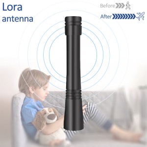 80 * 14MM 915MHz Lora Rubber Antenna nga adunay SMA Male Connector
