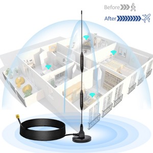 470*62MM High Gain 4G LTE Magnetic Antenna with SMA Male Connector