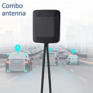 Antena combinada GPS + GSM de 45*35 mm con conector SMA macho