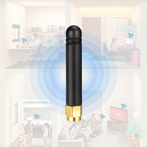 50MM GSM Rubber Antenna with Straight SMA Male Connector