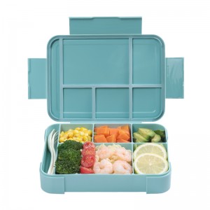 Multi compartment microwave safe pp bento box