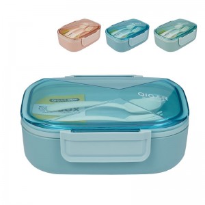 Best selling kids lunch box double wall pp plastic lunch box