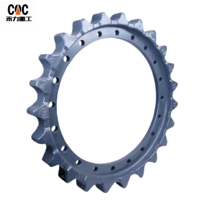 CAT excavator undercarriage part sprocket E345/E349 made in quanzhou,China by HELI(CQC)