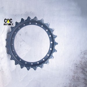 CAT excavator undercarriage part sprocket 345/349 made in China