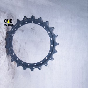 Reasonable price Undercarriage Parts Sprockets - Komatsu excavator undercarriage part sprocket PC200 made in China – Heli
