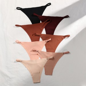 Factory Cheap Hot Celana Dalam Wanita - Brazilian Style Ice Silk Thongs – Chuangrong