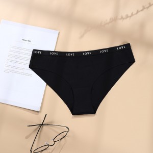 2022 Good Quality Lace Thong Panties - Love Letter Print Tape Panty – Chuangrong