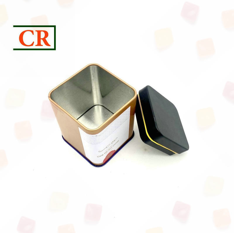 Airtight Child Resistant Tin Cube ya Gummies