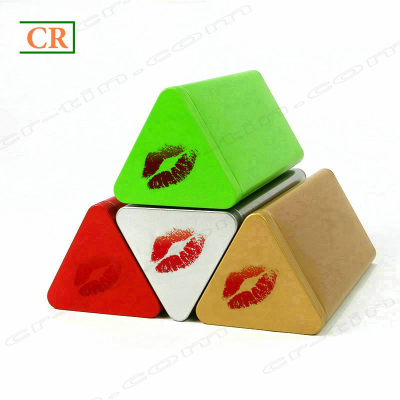 CR triangle tin box