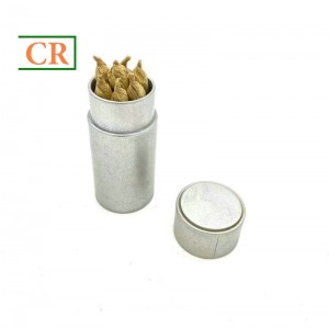 Child Resistant Tin Can foar Pre-Rolls