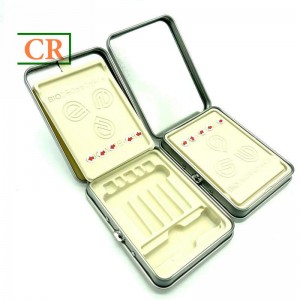 Hinged Child Resistant Tin Box for Pre-rolls or Gummies