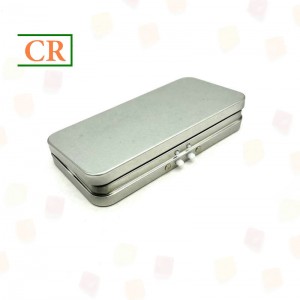 Large Child Resistant Tin Box with Lock
