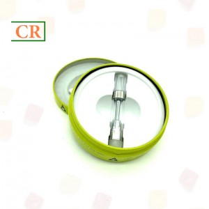 Round Airtight Child Proof Tin Can