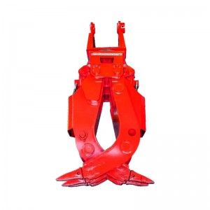 Five Fingers Excavator 360° Rotary Hydraulic Grapple for Handling Material Flexibly