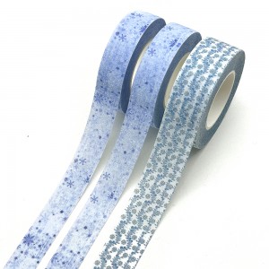 Custom print Glitter washi tape with full color...