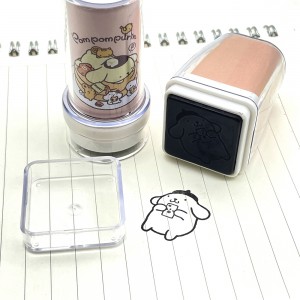 High Quality Clear Pattern Custom Logo Design Quick Dry Ink Flash Stamp