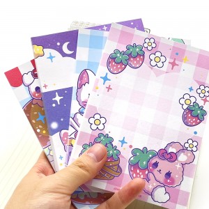 Custom Simple Square Business Create Adhesive Transparent Sticky Notes