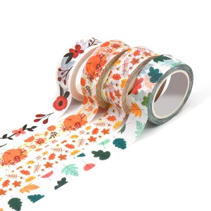 Manufactur standard Washi Tape Green - Pendant Your Own Design Yellow Waterproof Decorative Paper Masking Zodiac Washi Tape – CW