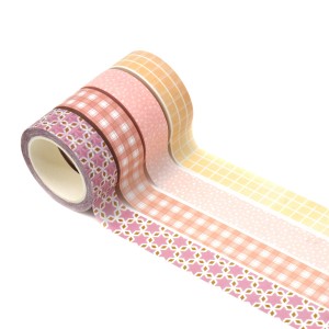 Pendant Your Own Design Yellow Waterproof Decorative Paper Masking Zodiac Washi Tape