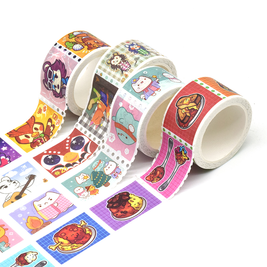 Wholesale Printed Masking Classic Tapes Classroom Decorations Colored Washi Tape Manufacturer