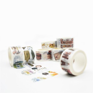 Washi Paper Customized Decorative Masking Tapes for Custom Printing