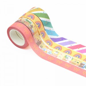 Hot sale Cute Washi Tape - Flash tape can be achieved by printing and foil – CW