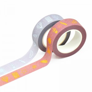 Factory Directly supply Custom Design Floral Washi Tape in Adhesive Tapes