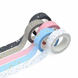 Top Suppliers Personal Design Self Adhesive Color Decoration Masking Paper Washi Tape Custom Printed