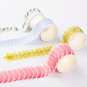Rapid Delivery for High Adhesion Removable Easy Tear Adhesive Masking Tape Crepe Paper Washi Tape