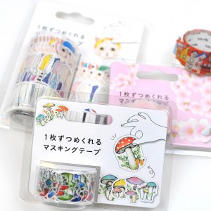 New Fashion Design for Washi Masking Tape Custom Design Printed Custom Make Washi Tape