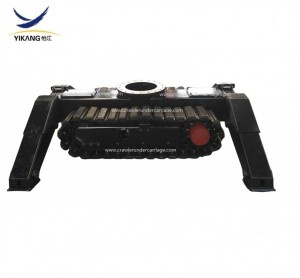 Rubber track undercarriage