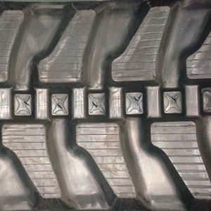 Rapid Delivery for Excavator Track Rubber Track for Construction Machinery or Farm Machinery