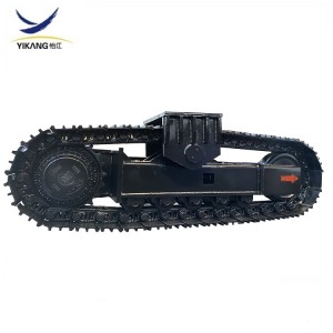 20-150 tons factory customize chassis for excavator crusher drilling rig
