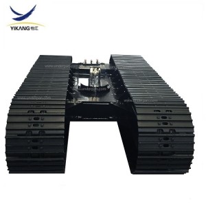 20-150 tons steel track undercarriage for excavator drilling rig mobile crusher mining mahinery