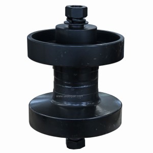 New product top roller upper roller for MST300 dump truck rubber track undercarriage Morooka