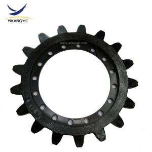 Fabrieksprijs MST800 looprol onderrol voor rubberen rupsonderstel geschikt voor Morooka dumptruck
