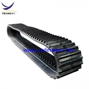 Rubber track 600X100X80 for AT800 CG45 IC45 C60R YFW55R crawler tracked dumper