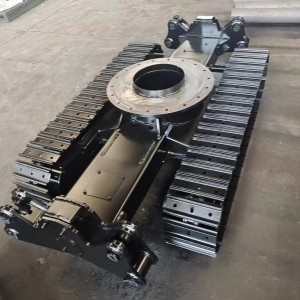Steel track undercarriage customized struactura...
