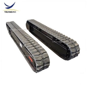 Rupsonderstel voor boorplatform met verlengde rubberen rupsband van de fabrikant Yijiang